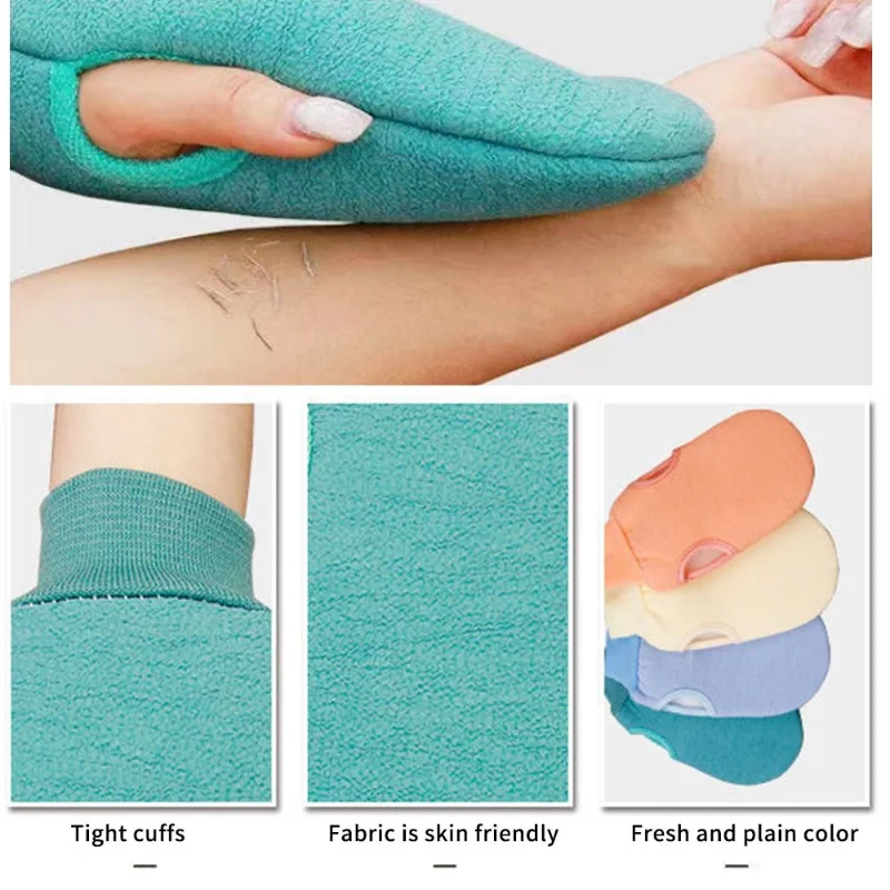 1pc banho para peeling spa esfoliante escova de chuveiro limpeza do corpo esfrega luva esfregar pele morta luvas toalha de chuveiro espuma massagem corporal