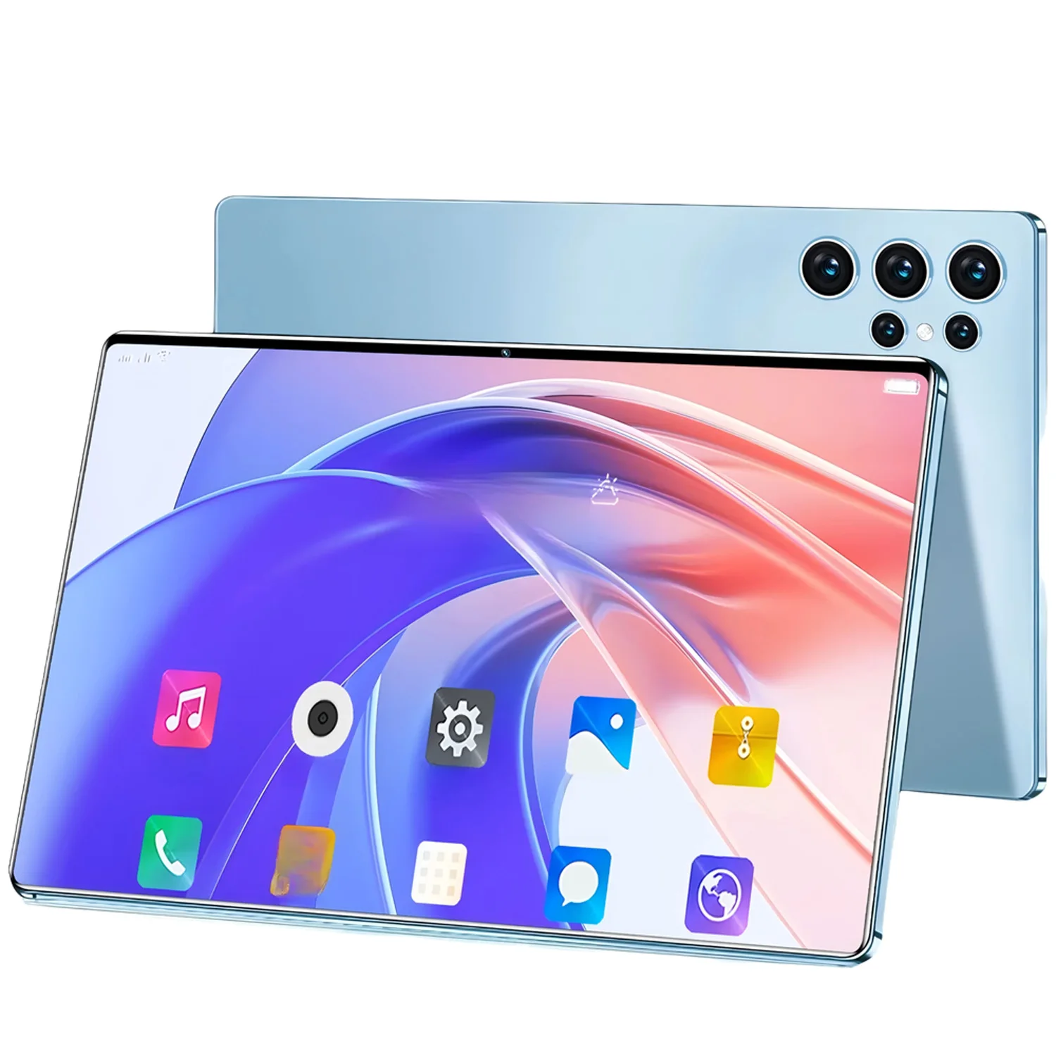2025 New 10.1 Inch Android Tablet HD Display Octa Core 4GB RAM 64GB ROM Dual SIM WiFi Bluetooth Google Play Tablet PC
