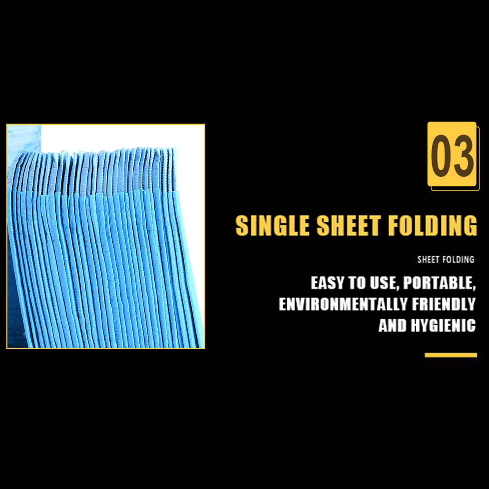 POSEIDON 125/50/25PCS Tattoo Clean Pad กันน้ําถาวรเครื่องมือแต่งหน้า Professional Disposable Tattoo ผ้าปูโต๊ะ