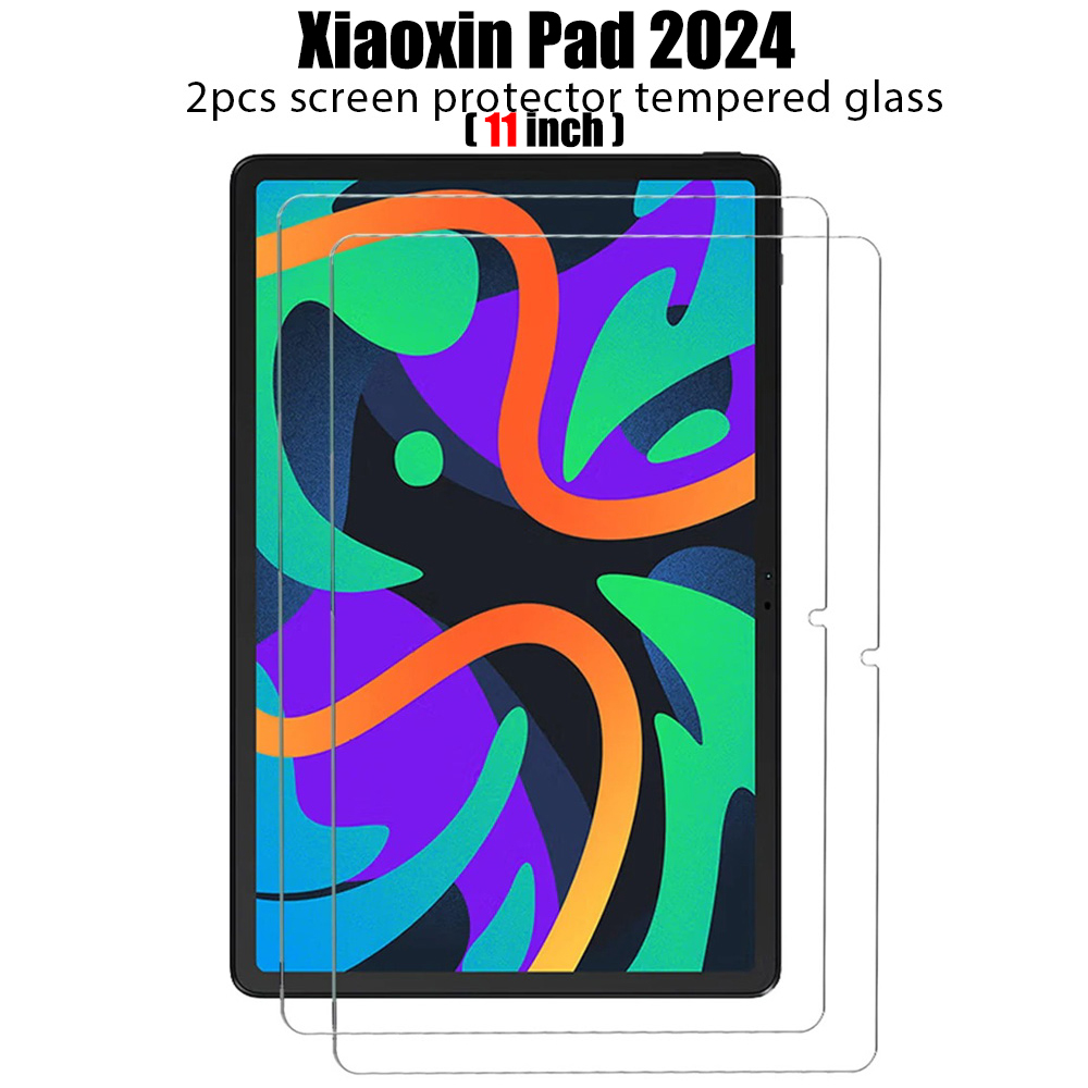 2PCS Gehärtetem Glas Für Lenovo Xiaoxin Pad Pro 12,7 2023 2024 2025 12,7 Screen Protector Für Xiaoxin Pad 2024 11 zoll Glas Film