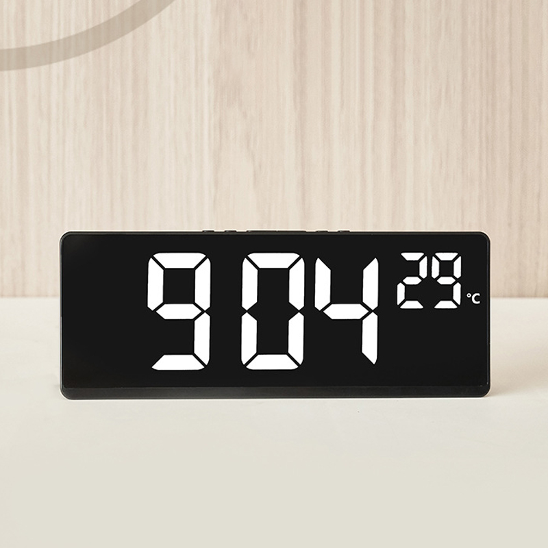 Reloj electrónico multifunción creativo, reloj Simple de pantalla grande, reloj despertador multigrupo, reloj para estudiantes