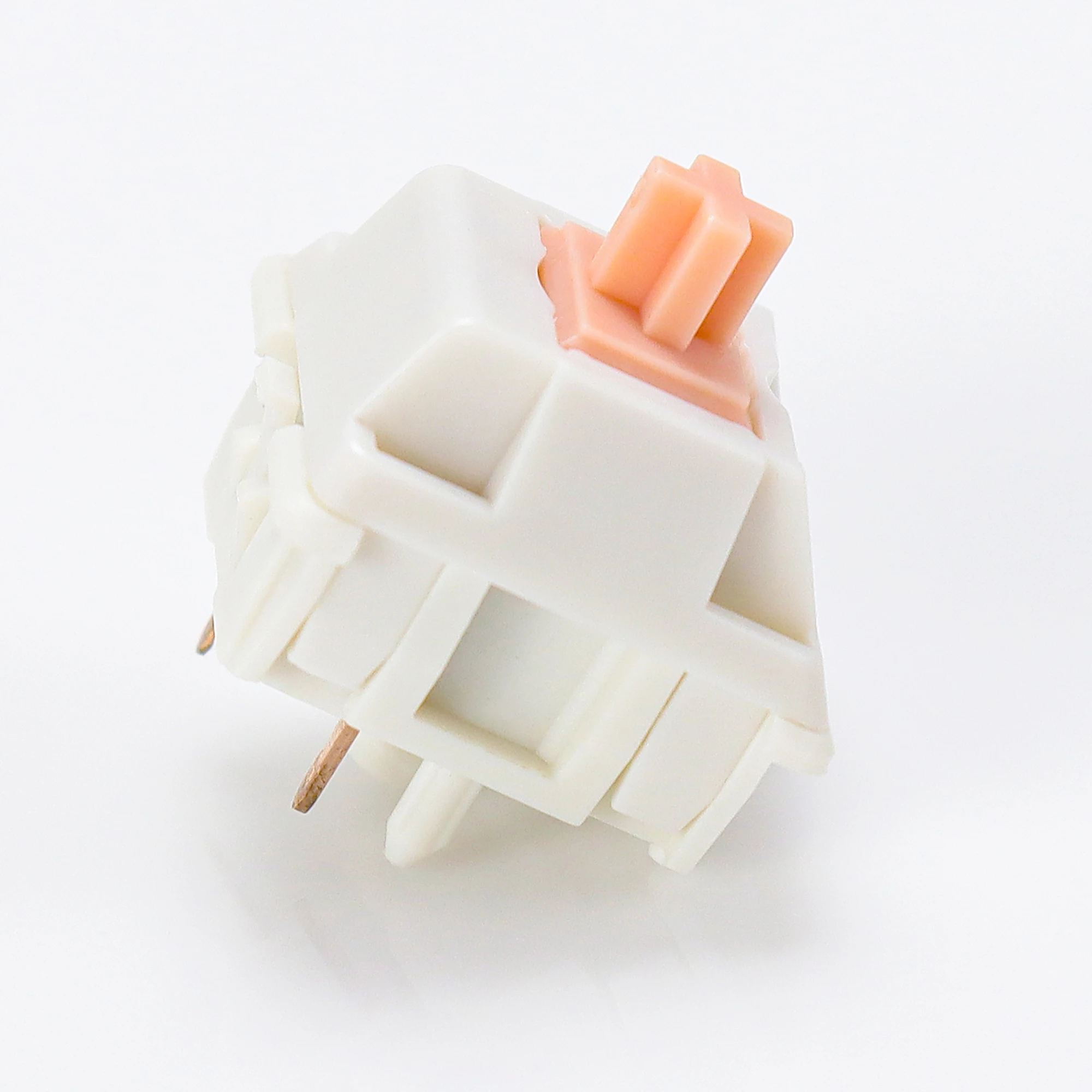 Interruptor táctil Holy Panda 55g 62g 67g POM interruptores cremosos Teclado mecánico para juegos personalizado DIY 5 pines interruptor Cherry MX intercambiable en caliente