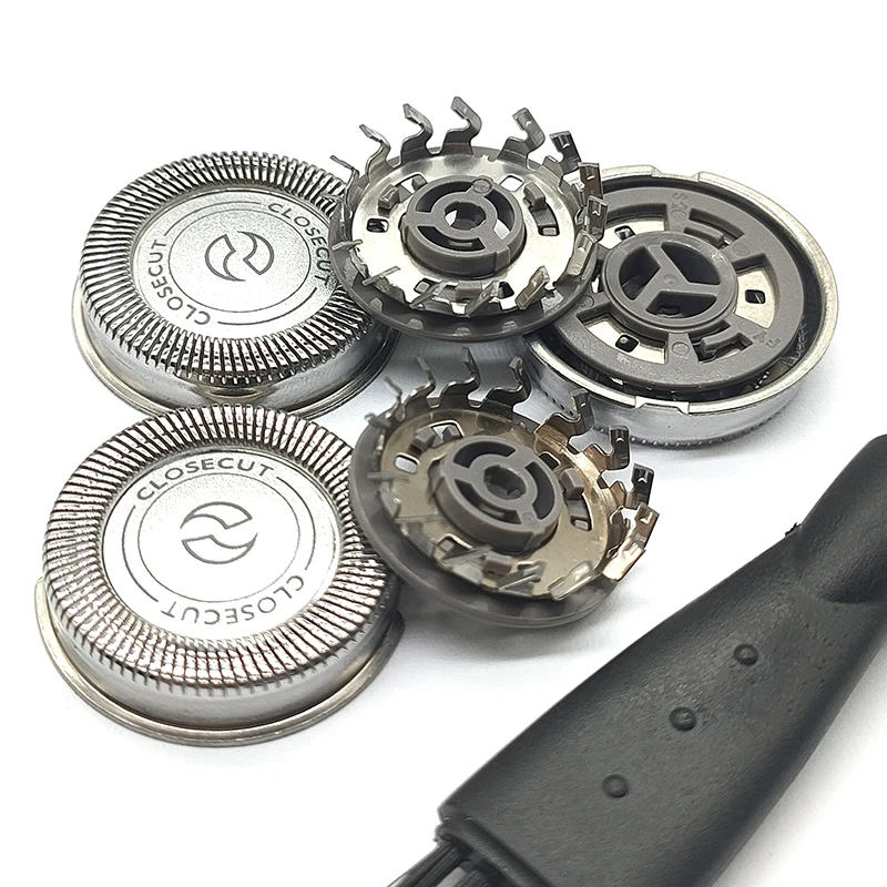 3pcs HQ3 HQ4 เปลี่ยนหัวมีดโกนใบมีดสําหรับเครื่องโกนหนวด Philips HQ56 HQ55 HQ46 YS501 YS502 AT600 AT610 AT620 HQ6990 HQ6996 HQ68