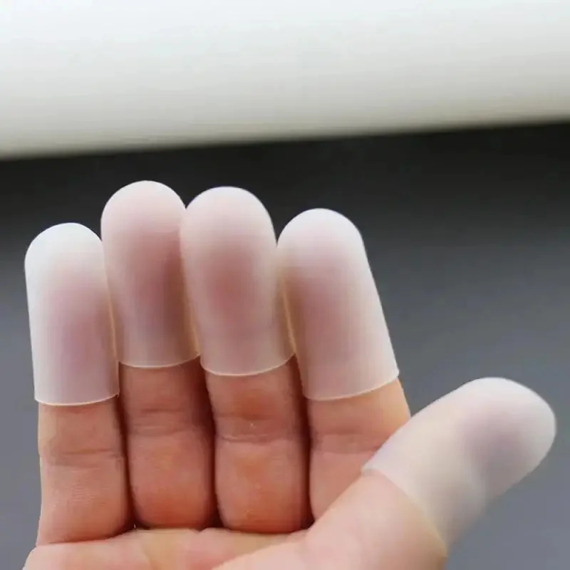 Manicotto di protezione per le dita in Silicone manicotti per le dita resistenti al calore antitaglio grandi utensili da cucina da cucina