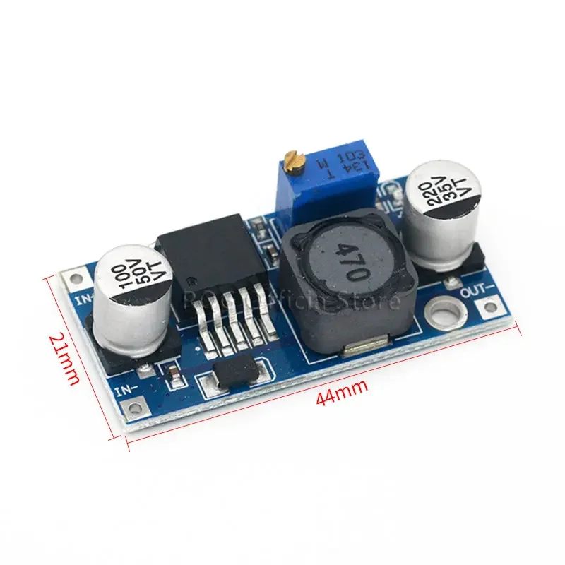 Módulo de fuente de alimentación DC-DC LM2596s, reductor ajustable 3A, regulador de voltaje LM2596, 24V, 12V, 5V, 3V