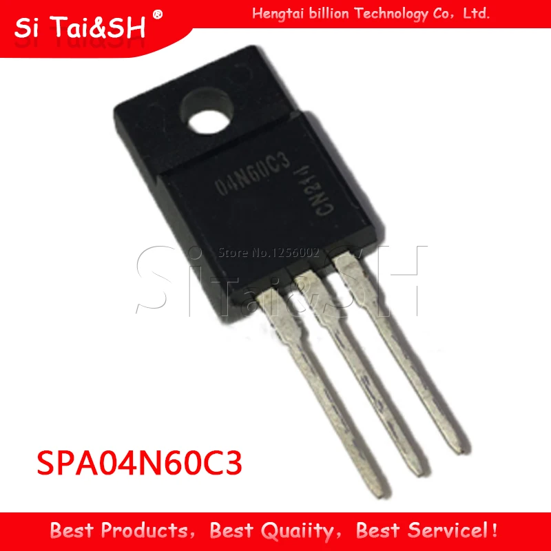 10PCS  SPA04N60C3 04N60C3 F Data system