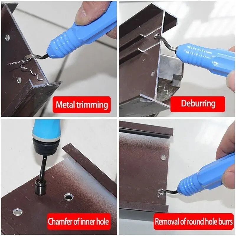 มือตัดมีดขัด Scraper NB1100 Chamfer ตัดกําจัดอลูมิเนียมพลาสติกขยะขอบเครื่องมือจับใบมีด