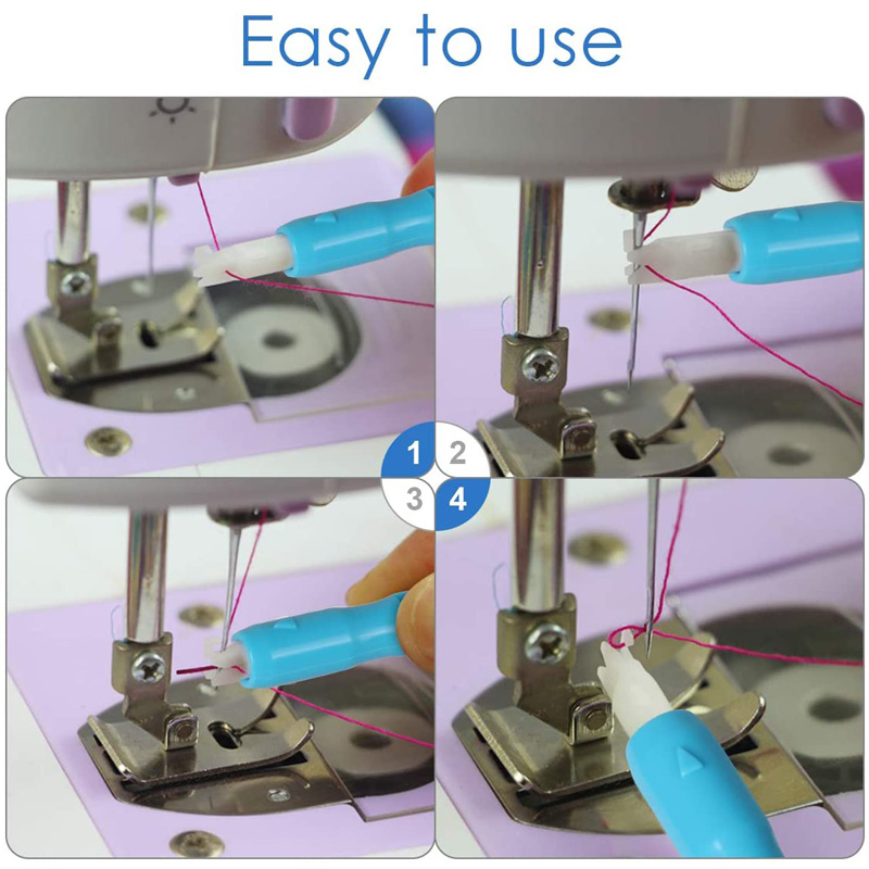 Wkładacz igieł do szycia Automatyczny nawlekacz igieł do szybkiego szycia Narzędzie do nawlekania igieł do maszyny do szycia Mocno trzyma igły
