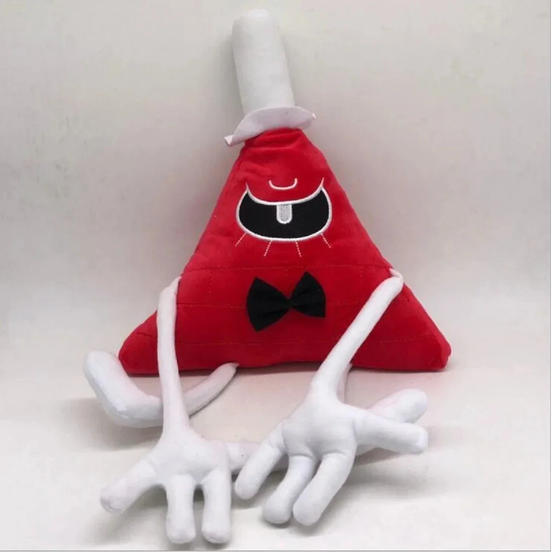 ใหม่ 28 ซม.Gravity Falls Bill Cipher ตุ๊กตาของขวัญวันเกิดสําหรับเด็กเด็กการ์ตูนอะนิเมะเกมรอบของเล่นตกแต่งของขวัญ