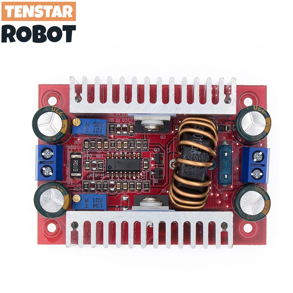 Convertitore Boost Step-up DC 400W 15A alimentatore a corrente costante Driver LED modulo Step-Up per caricabatterie da 8.5-50V a 10-60V