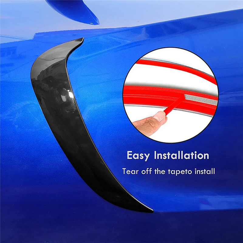 Évents d'aileron de pelle de garde-boue latéral de porte avant pour Dodge Charger 2015-2021-X67A