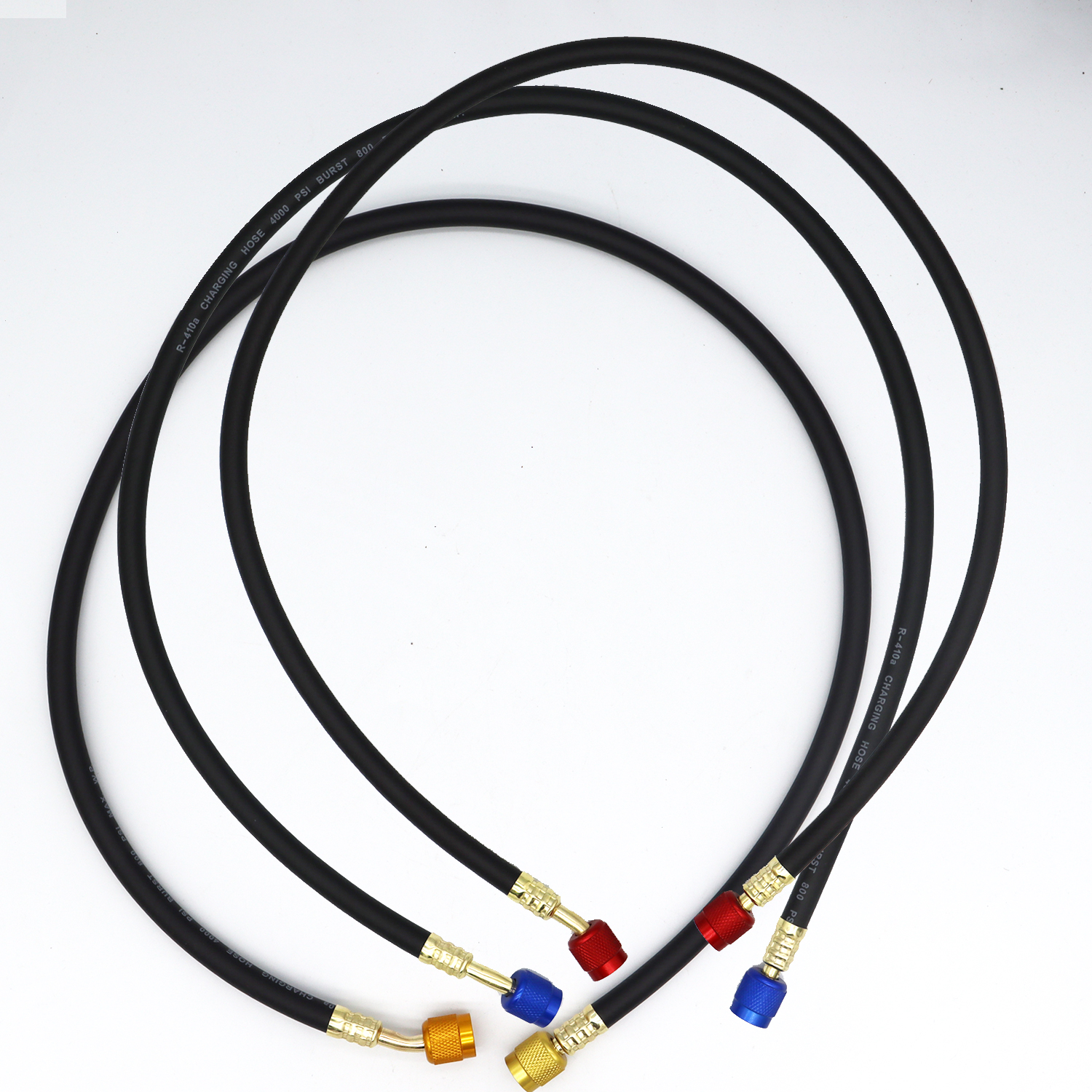 r134a R410A AC Refrigerant Charging Hoses HVAC Air conditioning tool car silicone hose pipe Air Condition System Maintenance