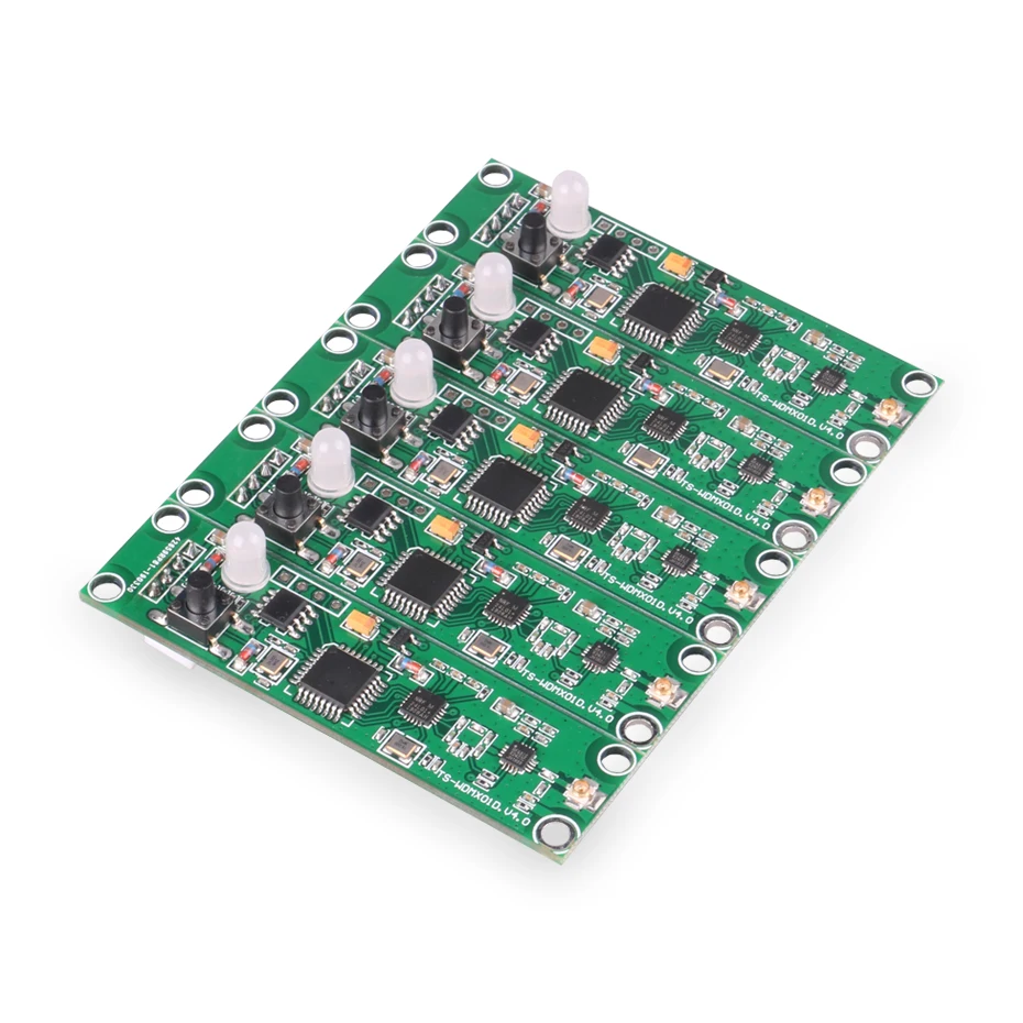 ALIEN 5 uds 2,4G DMX 512 controlador inalámbrico módulo PCB 2 en 1 transmisor receptor para luz de escenario DMX incorporado inalámbrico DIY