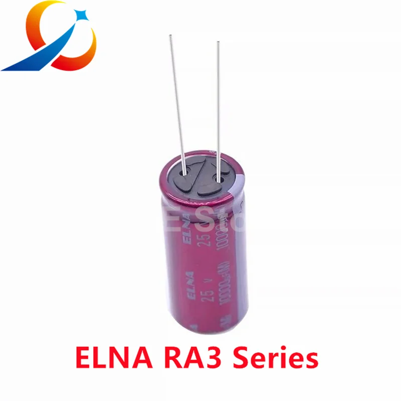 Аудио конденсатор HiFi серии ELNA RA3 16 В 25 В 50 В 63 В 10 мкФ 22 мкФ 47 мкФ 100 мкФ 220 мкФ 470 мкФ 1000 мкФ 2200 мкФ 3300 мкФ 10000 мкФ оригинальный новый