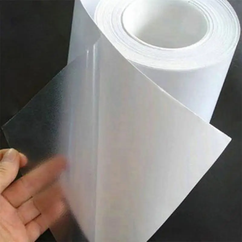 Pegatinas de piel de rinoceronte para parachoques de coche, película protectora de pintura para manija de puerta, película antiarañazos transparente de vinilo, 10/15/20cm x 5m