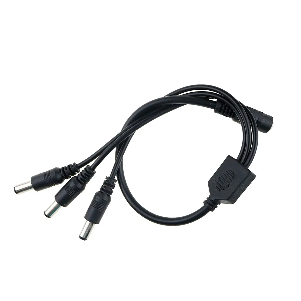 Gniazdo zasilania DC 5,5x2,1 mm Kabel zasilający DC 1 żeński na 2,3,4,5,6,8 męski Adapter rozgałęźnika wtyczki do kamery bezpieczeństwa CCTV i taśmy LED
