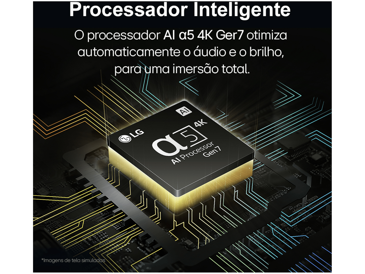 Smart TV 86" 4K LG Ultra HD 86UT8050 com Processador a5 Ger7 AI, Alexa/Chromecast integrado