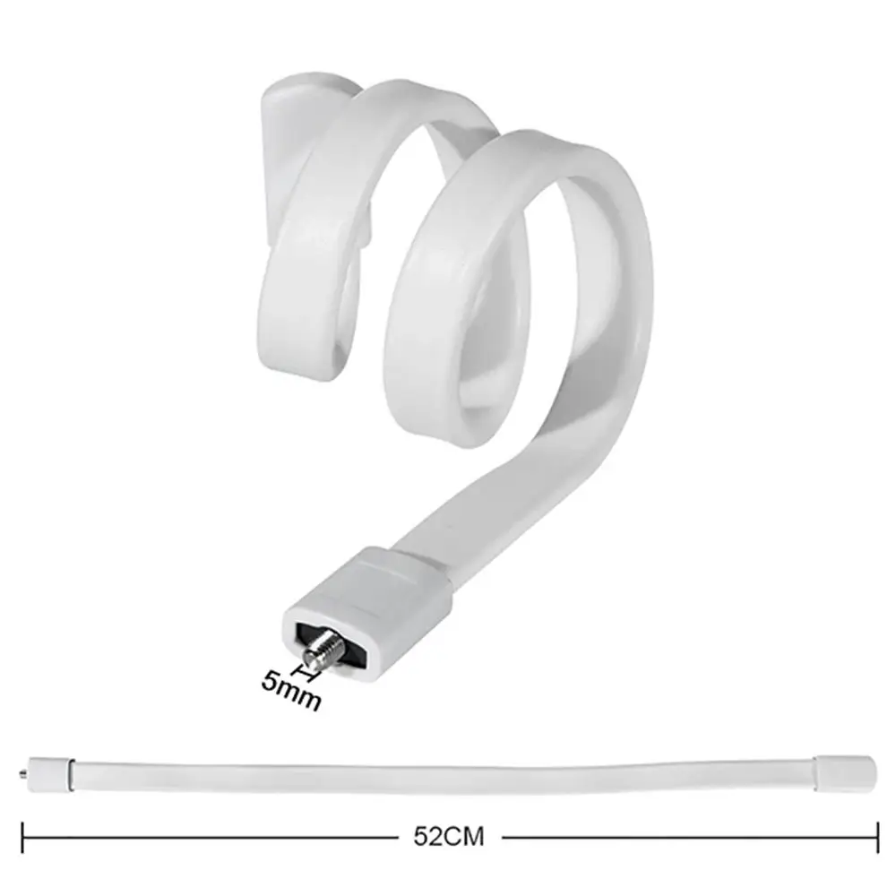 Soporte para cámara con cuello de cisne de rosca de 1/4 pulgadas, soporte creativo de serpiente Selfie de silicona, soporte para Monitor de cuna, soporte para Monitor de bebé
