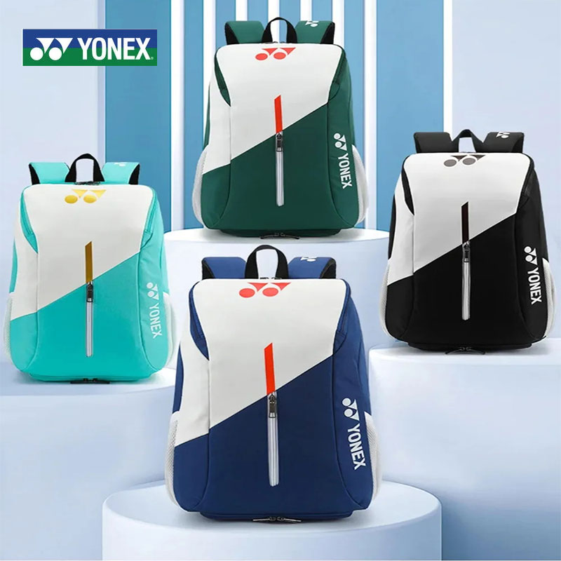 Yonex bolsa de badminton de alta qualidade, pode suportar até 4 raquetes, design ergonômico, mochila multifuncional para raquete de tênis