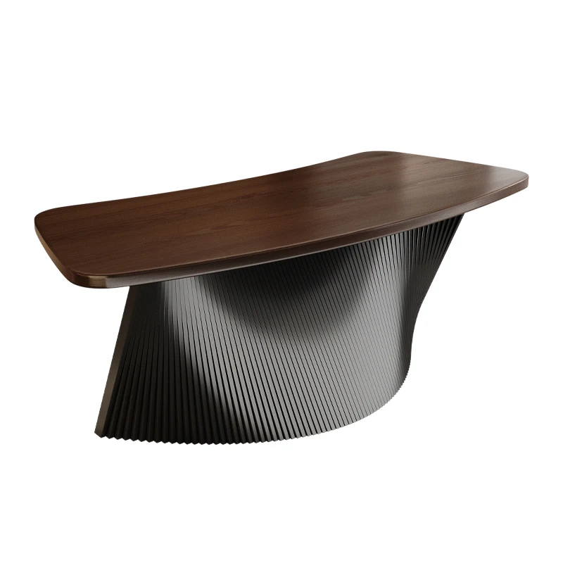 Asthetic Manager Executive Desk Modern Luxury Designer Workstation Office Table Conference Black Mesa De Escritorio Home Office