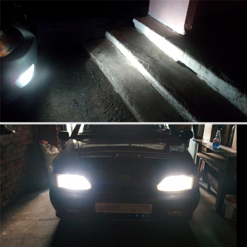 Accesorios para coche H4 60/55W bombilla halógena para coche 12V luz halógena haz alto y bajo P43T 9003 Super xenón blanco 6000K lámpara de faro