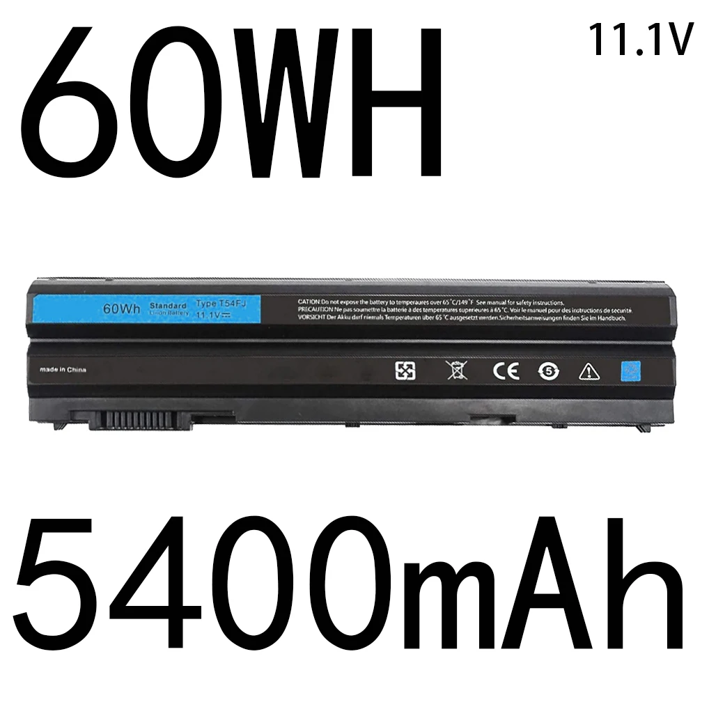8858X T54FJ M5Y0X 48Wh/60Wh/97Wh Laptop Akku für DELL Latitude E6420 E6430 E6520 E6530 E6540 E5420 E5430 E5530