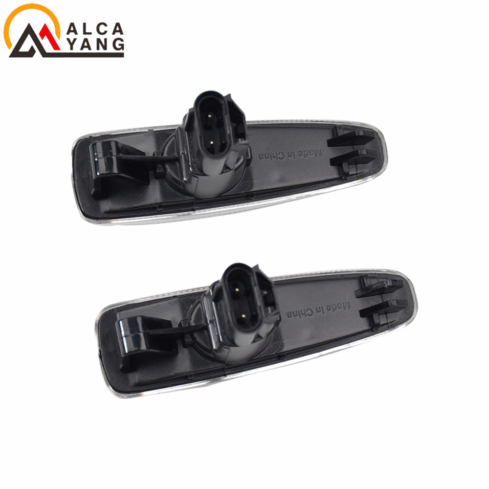 LED Side Fender Dynamic Turn Signal Light Marker Lamp For Mitsubishi Lancer Evolution Evo X Outlander Sport RVR ASX Mirage 2014+