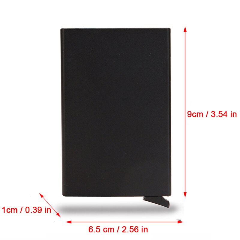 Multi Bank Credit Card Houder Heren Portemonnee RFID Zakelijk Anti-diefstal Slanke Dunne Portemonnee Mannen