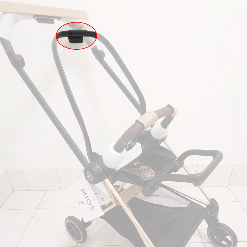 Llave de respaldo para Buggy de bebé, para Cybex Priam 3/4 Mios 2/3 Balios S Lux, perilla de ajuste, regulador de asiento, accesorios para cochecito