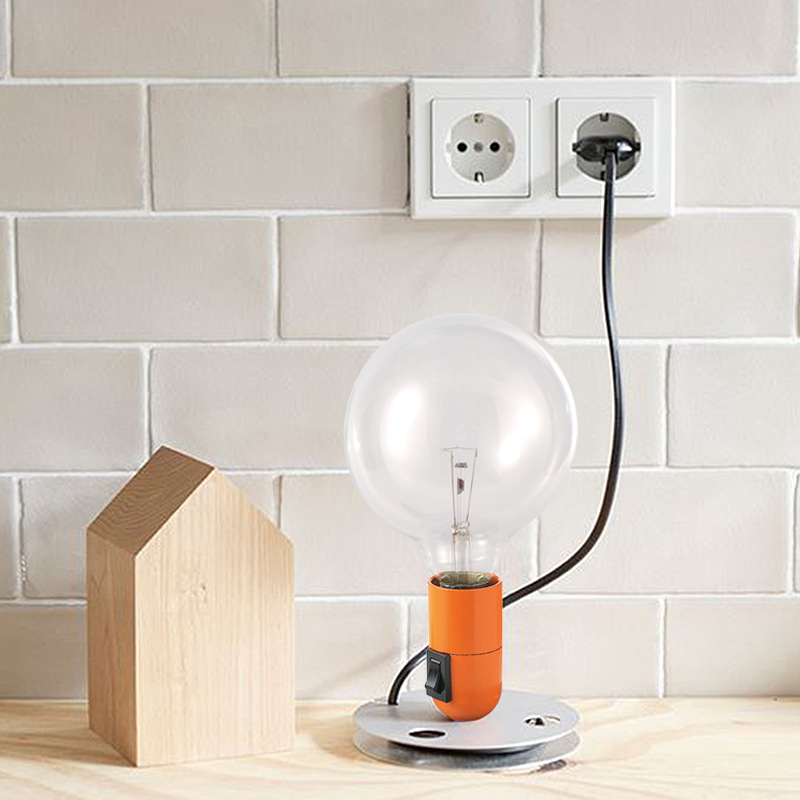 Customizable desk lamp yellow orange study bedroom desktop bedside table