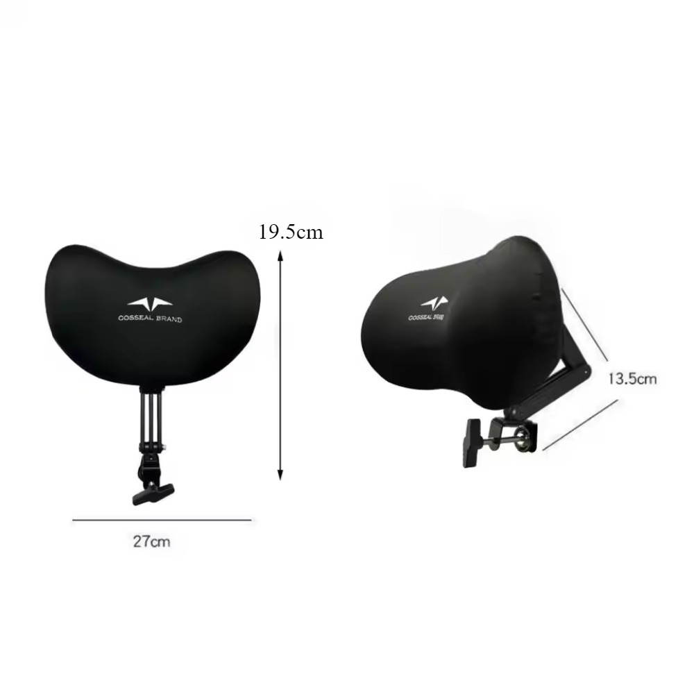 Cadeira encosto de cabeça universal esponja elástica cabeça travesseiro ergonômico suporte ajustável almofada confortável proteção do escritório encosto de cabeça