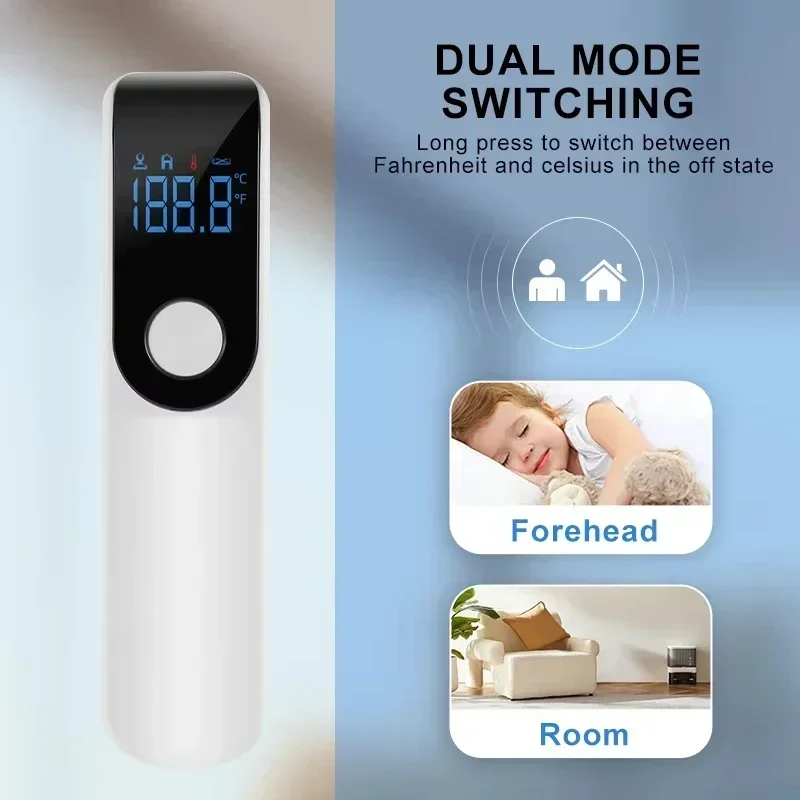 Termómetro frontal instantáneo sin contacto para adultos y bebés |   Kit de seguridad de viaje y emergencia para automóvil con detección precisa de fiebre