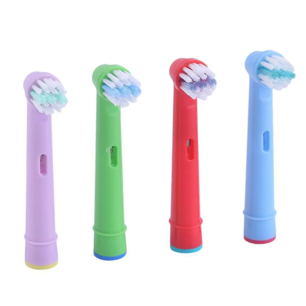 4 Trẻ Em Điện Trẻ Em Đầu Bàn Chải Đánh Răng Cho Răng Miệng B EB-10A Bàn Chải Đánh Răng Thay Thế Đầu Bàn Chải Vệ Sinh Răng Miệng Sạch Đầu Bàn Chải