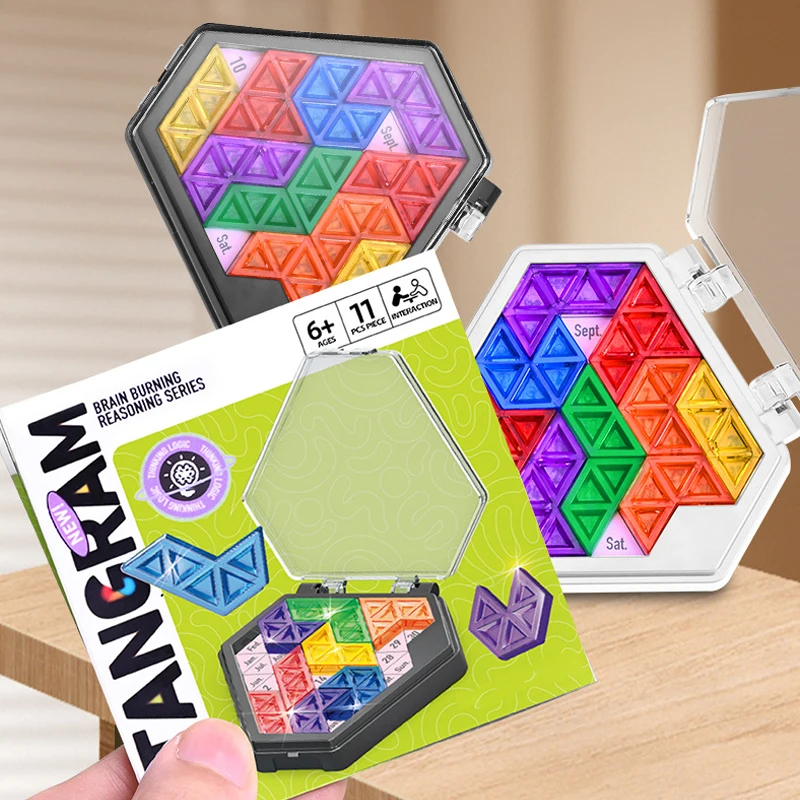 Calendar Puzzle Game Board Game Pocket Mini Toys Montessori School Education Learning Logic Game Sudoku IQ Puzzle Challenges