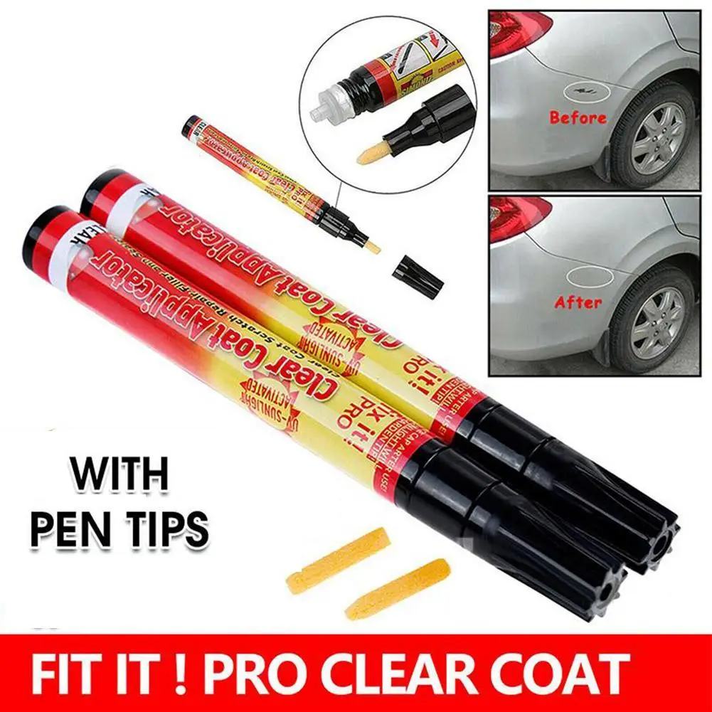 Pluma removedora de reparación de arañazos de coche, herramienta aplicadora de capa transparente, portátil, Universal, pintura automática