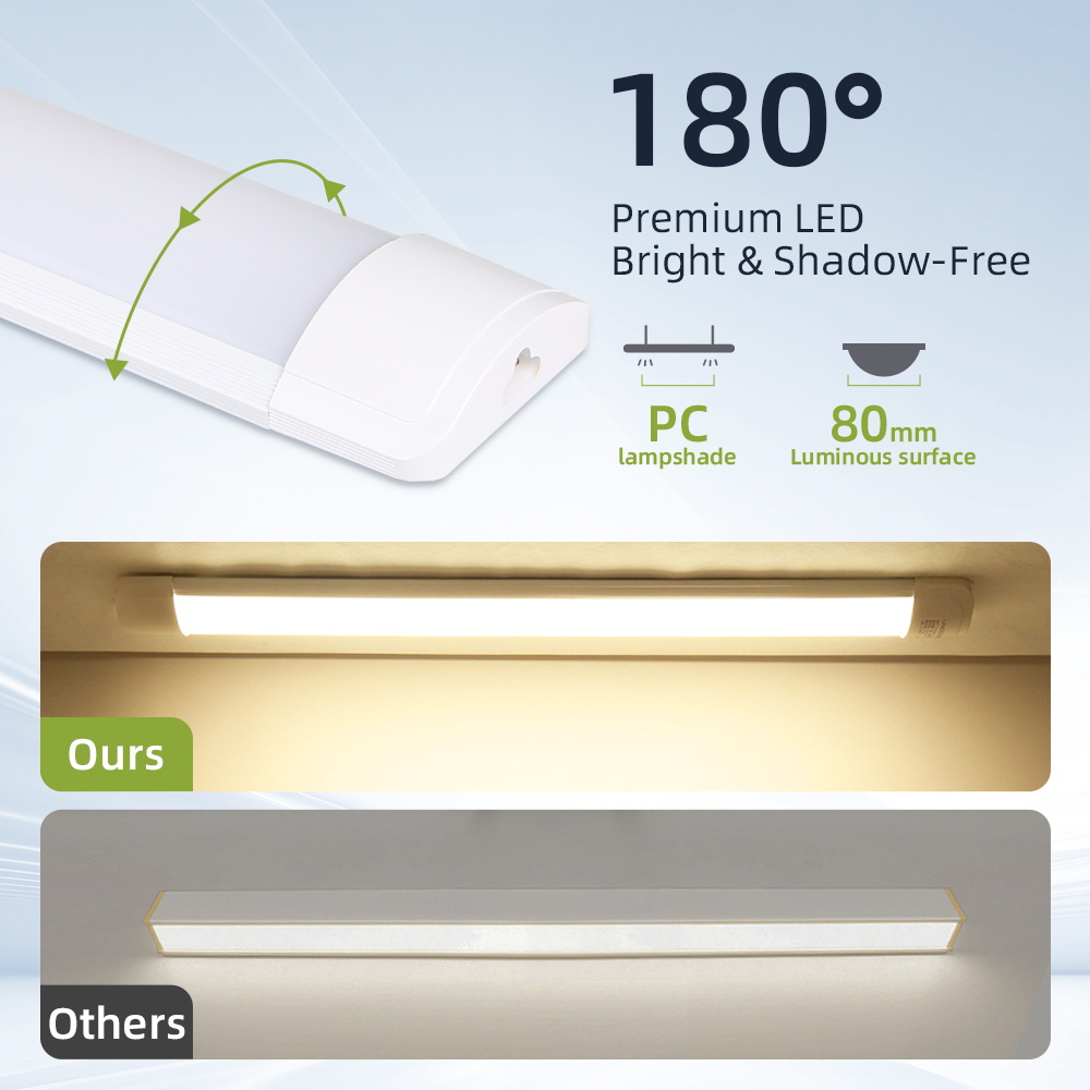 Controle remoto led armário luz escurecimento tubo de luz iluminação para cozinha sala estar lâmpadas leitura led armário parede 50cm lâmpada