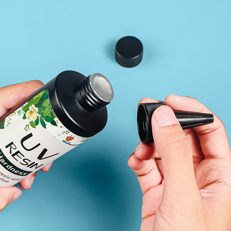 ジュエリー用UV樹脂接着剤,エポキシ樹脂およびUVランプ,高透明性,速乾性,高硬度,20g, 50g, 100g, 250g, 1000g