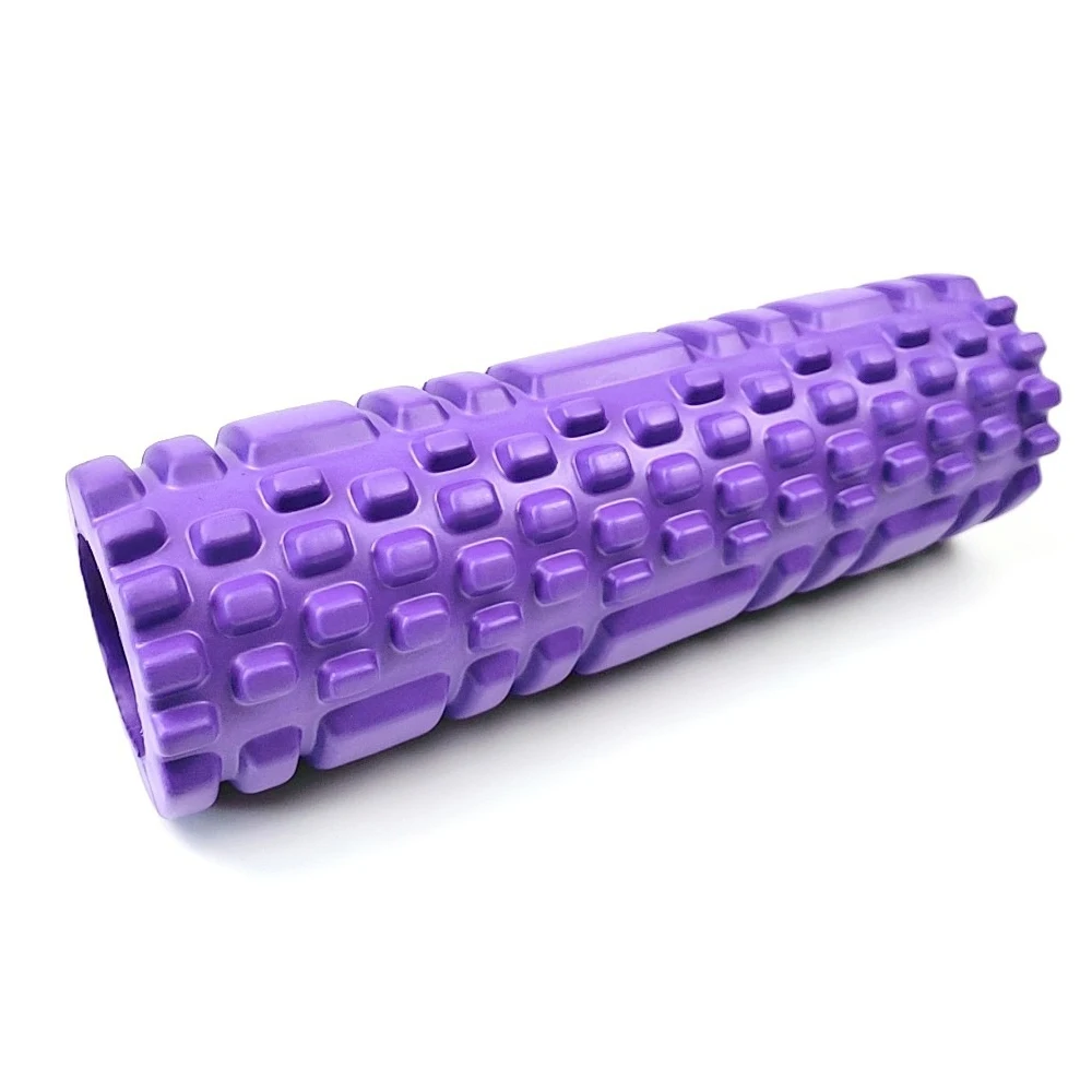 1pc schuimmassageroller, holle yogakolom fitnessapparatuur voor spiermassage, fysiotherapie en sportrevalidatie, Rolle