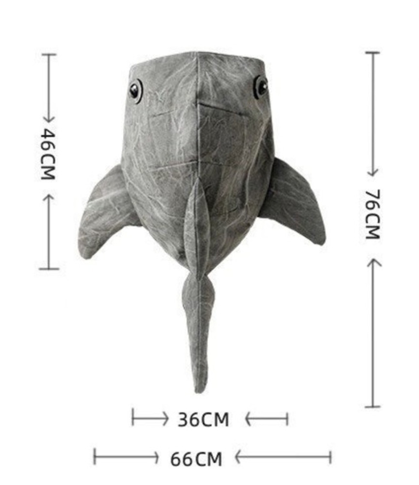 Plecak Shark Bag o dużej pojemności, zabawny plecak unisex, modny plecak uliczny