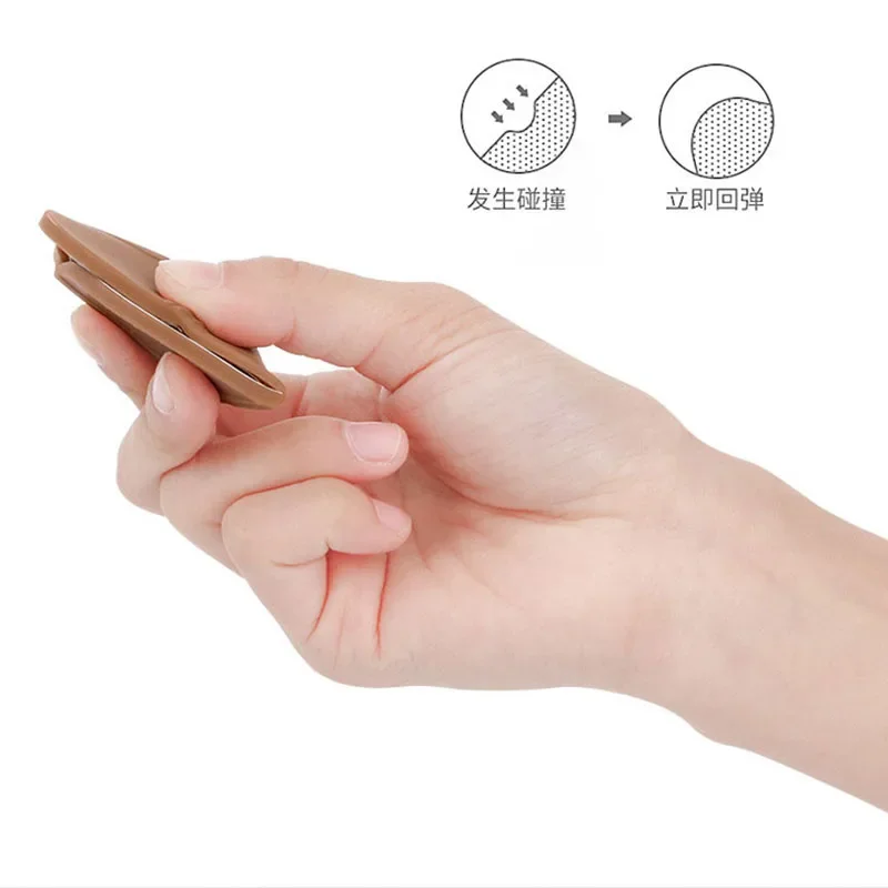 Nuevo estilo de ventilador, Protector de esquina de borde de puerta de mesa anticolisión de silicona, protección de seguridad para niños y bebés