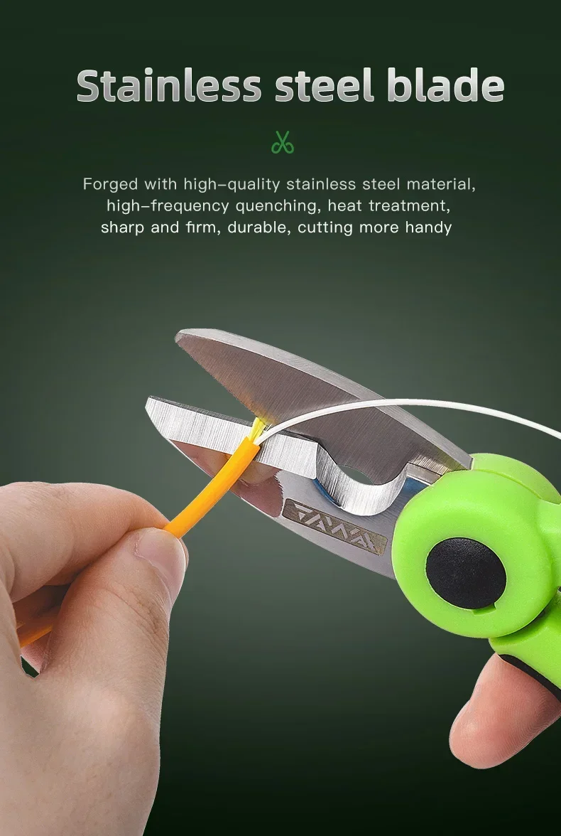 Tawaa KS-K2 tesoura de fibra óptica kevlar cortador de fibra óptica kevalr tesoura de aço inoxidável terno para multi fibras