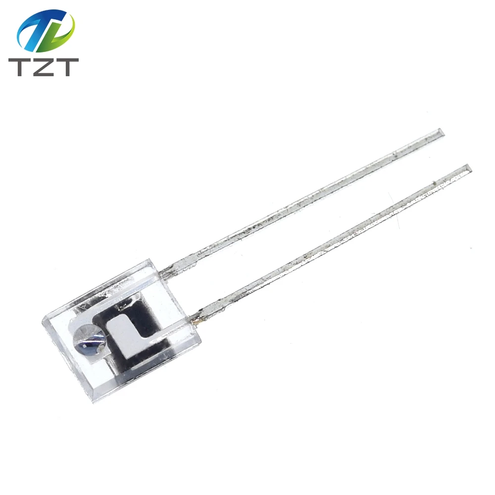 TZT 10pcs PT908-7C-R Infrared Receiving Tube Square Side Photosensitive Receiving