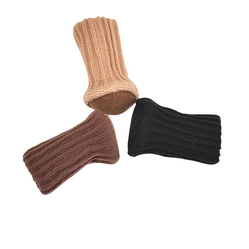 24 Stück Bodenschutz Stuhl Bein Socke niedlich Anti-Noise elastische Tisch Fuß abdeckung Stricken rutsch feste Schutzhülle