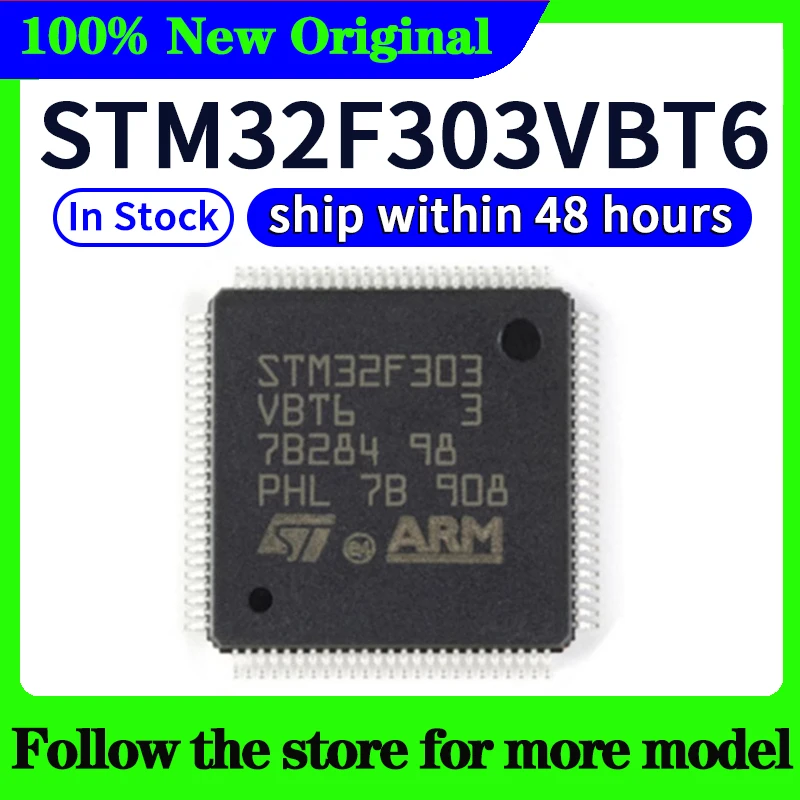 STM32F303C8T6 STM32F303CCT6 STM32F303CBT6 STM32F303RET6 STM32F303VBT6 STM32F303ZET6 RCT7 ZET6 VCT7 VET6 RCT6 R8T6 RBT6