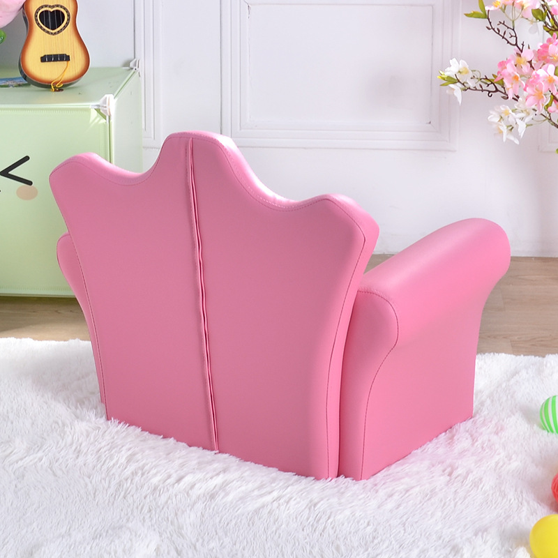 Lazychild-子供の王冠の形をしたソファ,フットスツール,韓国スタイルの家具,ファッション,高品質の家具,誕生日プレゼント