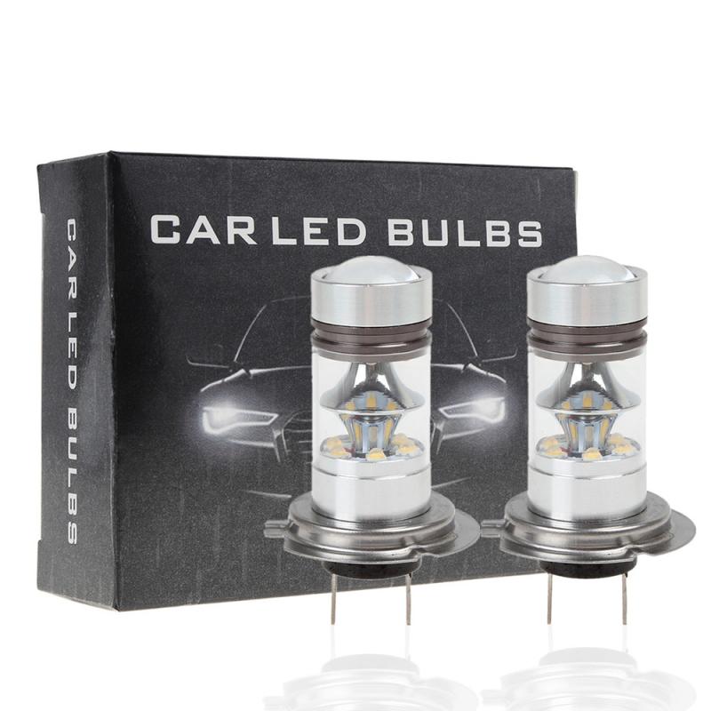 2Pcs LED H4 H7 Car Headlight H11 H8 H9 H10 H1 H3 Car Fog Light Bulbs 9005 9006 Auto Driving Running Lamps 12000LM 80W 12V