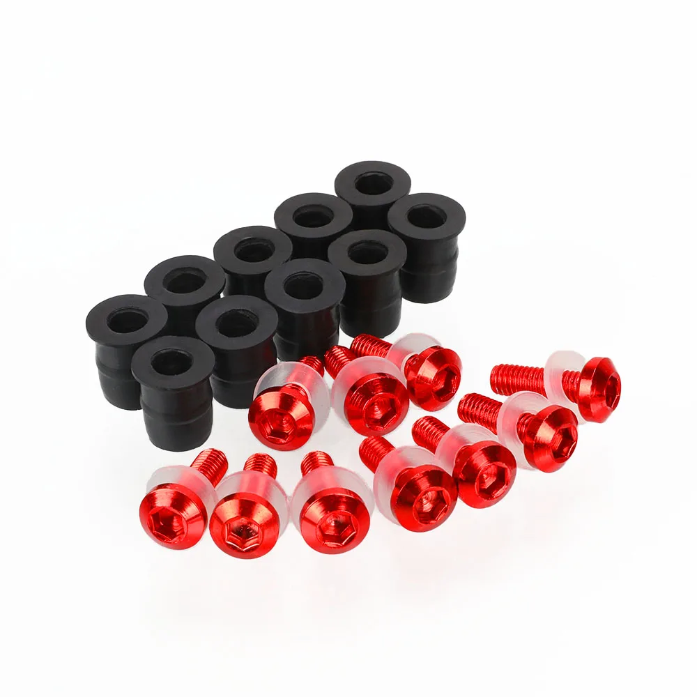 10pcs Windshield Screw Nut Sets Windscreen Bolt Kit for Yamaha YZF R1 R6 FZS 1000 YZF-R1 YZF R6 R3 R1 R7 YZFR6 YZFR3 YZFR1 YZFR7