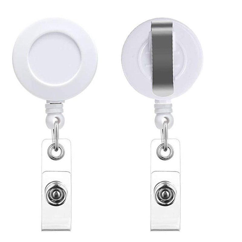 Soporte para tarjeta de identificación, soporte para tarjeta retráctil, colgante de identificación retráctil, soporte para ruleta para tarjeta de identificación, Portagafetes