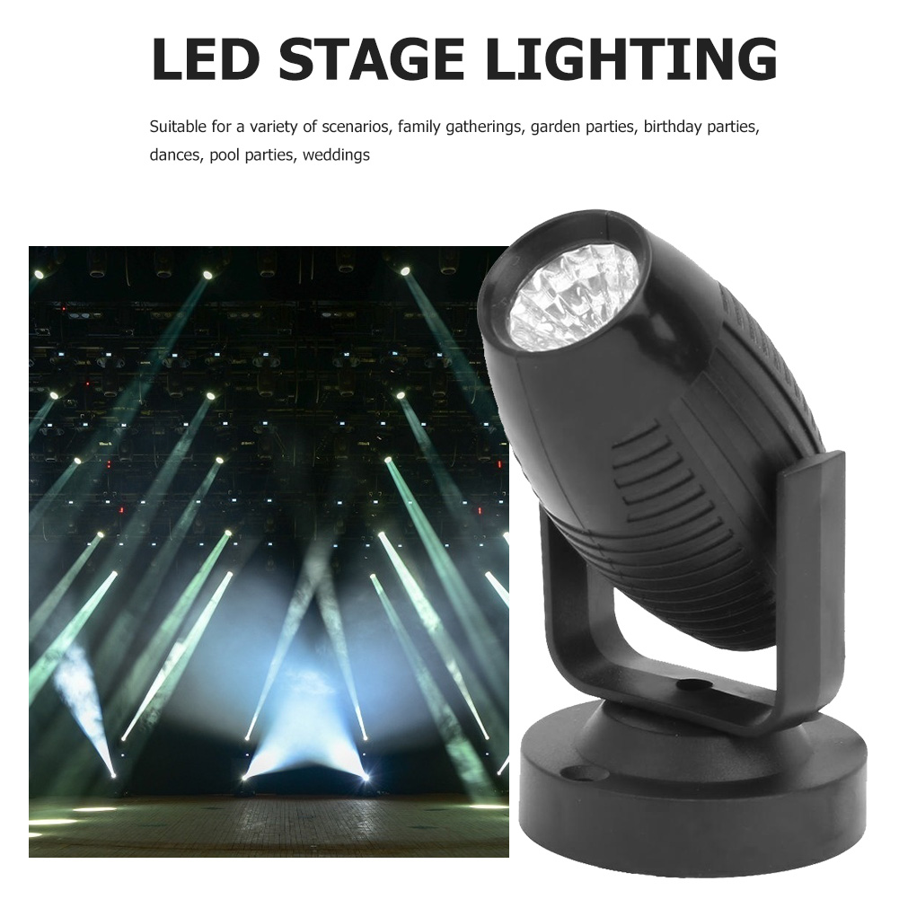 Foco de luz LED RGB para escenario, iluminación interior, ahorro de energía, para bodas, fiestas en casa, sala de estar