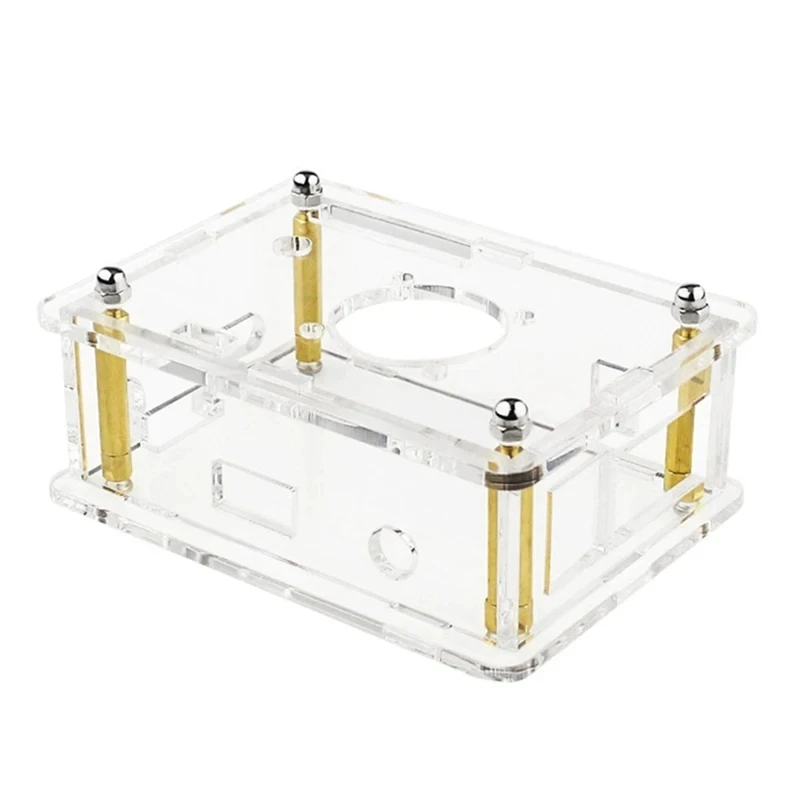 Für orange pi 3 lts Fall transparente Acryl schale Box schützen Gehäuse für orange pi 3 lts